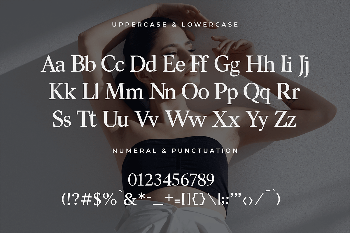 Lucerra – Modern Serif Fashion Font, a Serif Font by overlaytemplates (Photo 4 of 5)