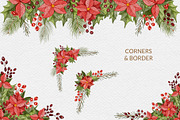 Christmas Florals, Poinsettia, an Object Graphic by ilonitta (Thumbnail 16 of 18)