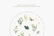 Seamless Watercolor Butterflies and, a Pattern Graphic by Pati Charm Studio (Thumbnail 4 of 8)