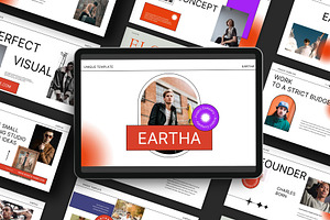 Eartha Google Slide Template, a Presentation Template by Spesifikstd