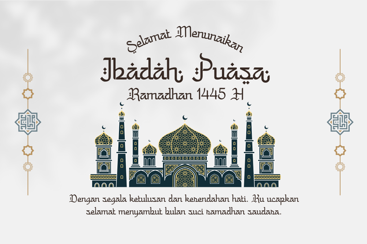 Hilal Ramadhan, a Script Font by Sronstudio (Photo 8 of 16)