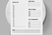 Daily and Weekly Planner Design, a Stationery Template by MightyDesign (Thumbnail 7 of 8)