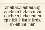 Bitho Luxury - Modern Logo Font, a Serif Font by Nirmana Visual (Thumbnail 10 of 11)