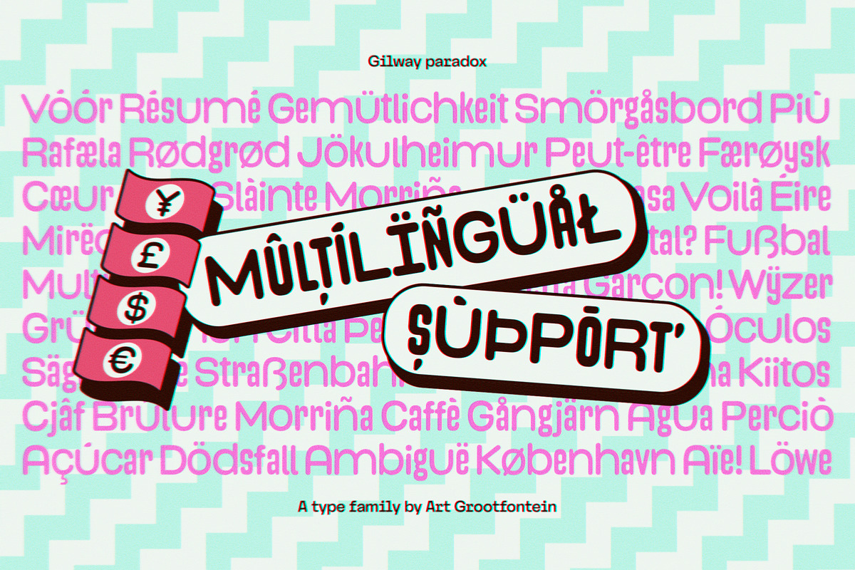 Gilway Paradox, a Sans Serif Font by Art Grootfontein (Photo 10 of 15)