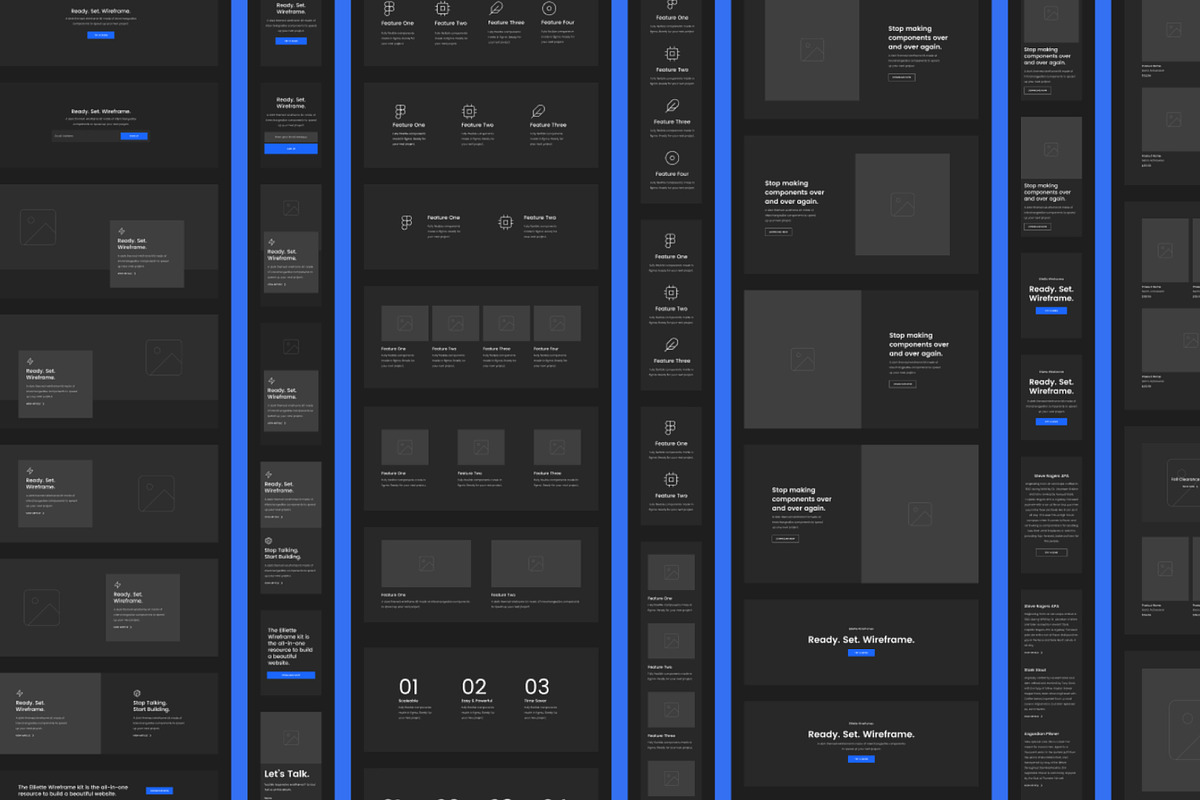 The Demo Wireframe Kit