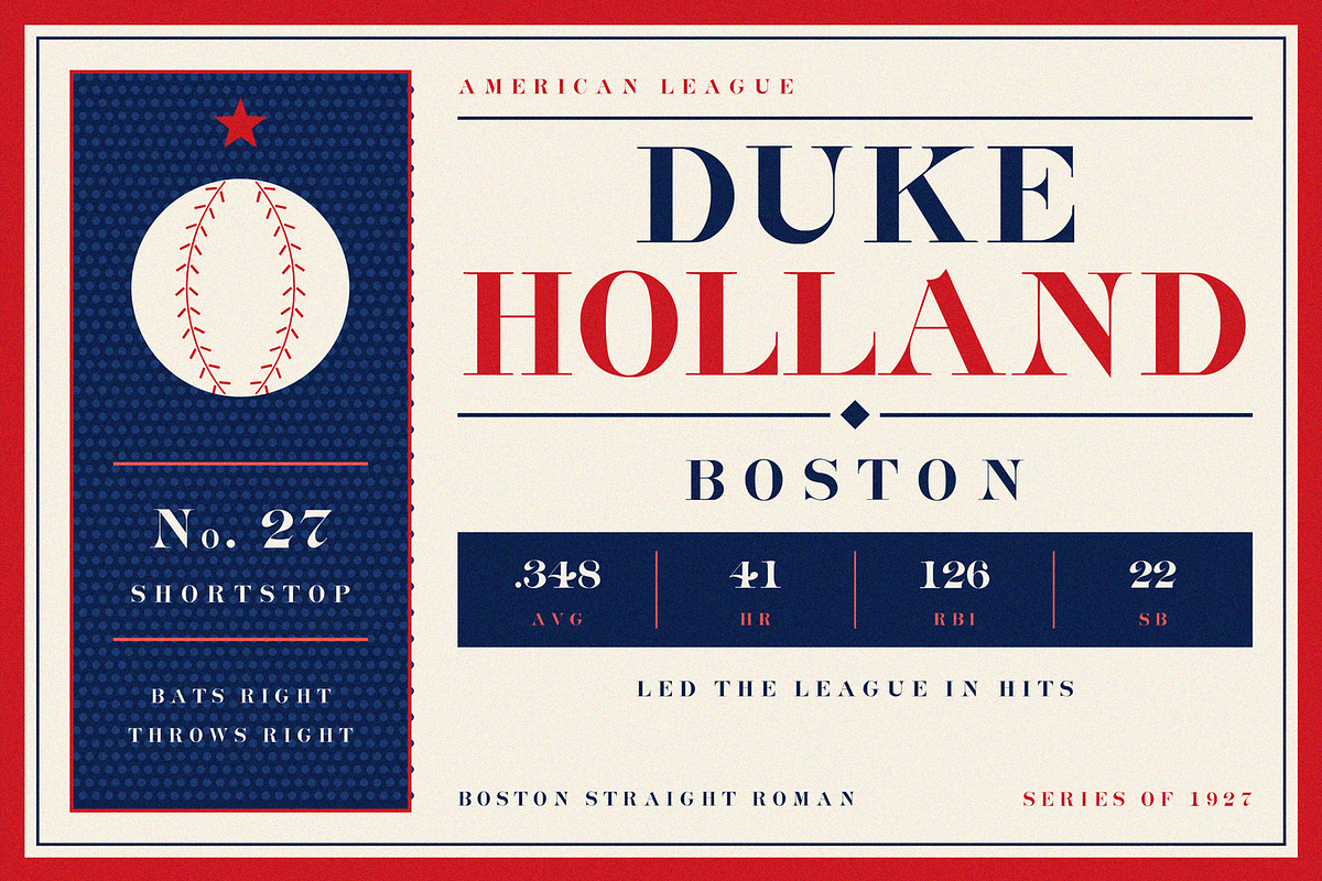 Boston Straight Roman – Display Font, a Serif Font by Lilithcollageart (Photo 11 of 20)