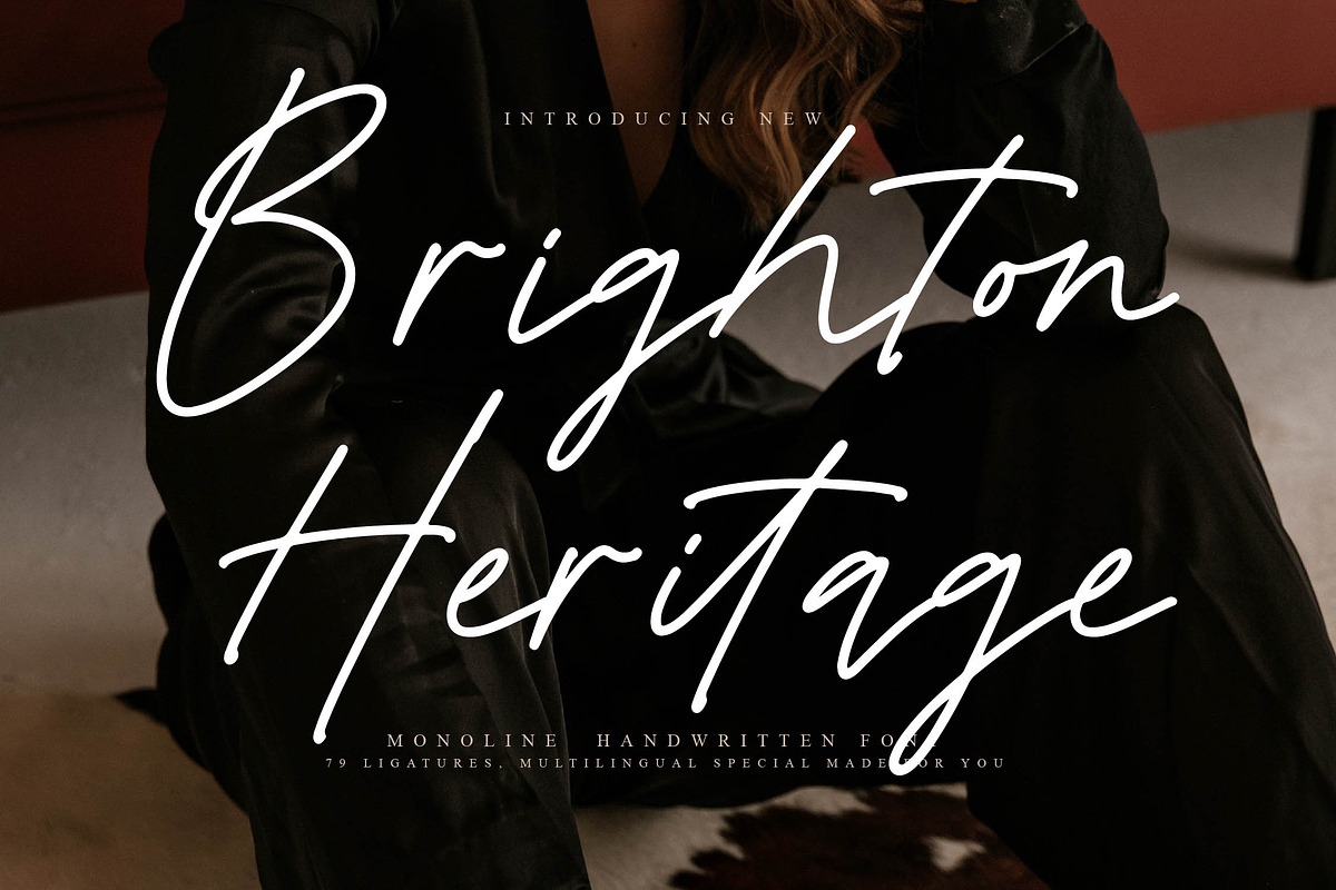 Brighton Heritage, a Handwritten Font by operatype.co (Photo 1 of 15)