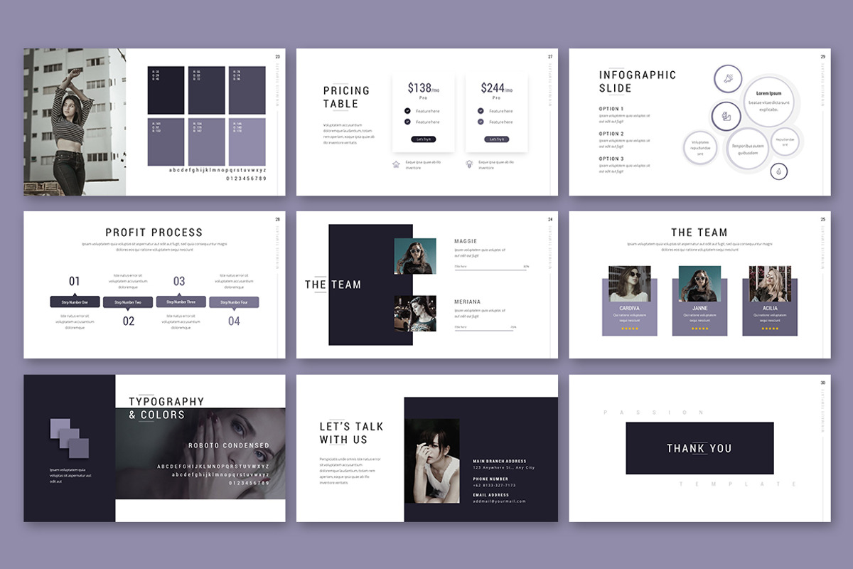 Passion Powerpoint Template, a Presentation Template by Jegtheme (Photo 2 of 4)