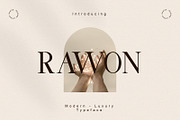 Rawon | Luxurious Serif Font, a Serif Font by MustofaCreative (Thumbnail 1 of 7)