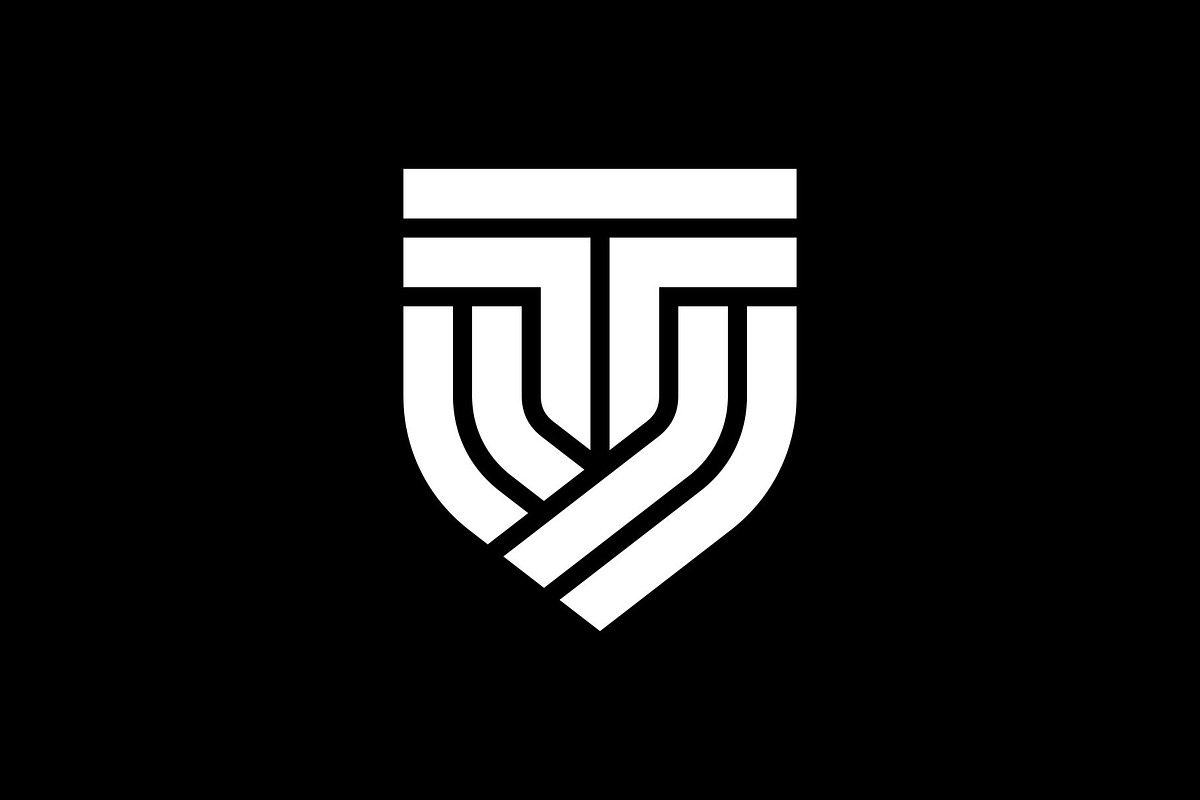 Letter TV VT Shield Protection Logo, a Branding & Logo Template by Buqancreative (Photo 2 of 4)
