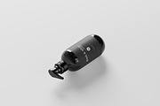 Black & White Mockups - Pump Bottles, a Packaging Mockup by pmvch (Thumbnail 136 of 160)
