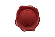 Wax Seal. Vector Set., an Object Graphic by Gomolach (Thumbnail 4 of 11)