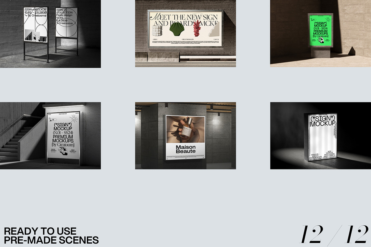 Boards mockups, an Advertising Mockup by Creatoom (Photo 7 of 11)