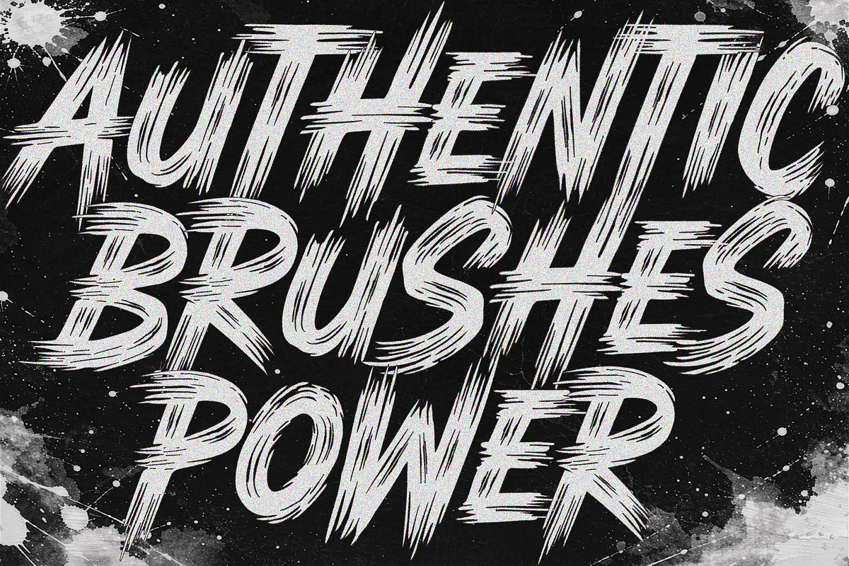 Legendary Brush - Urban Brush Font, a Blackletter Font by Subectype Studio (Photo 3 of 8)