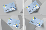 Europe Size Business Card Mockups, an Advertising Mockup by megostudi0 (Thumbnail 1 of 6)