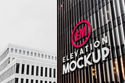 Elevation Signboard Mockups, a Product Mockup by Mint Actions (Thumbnail 4 of 13)