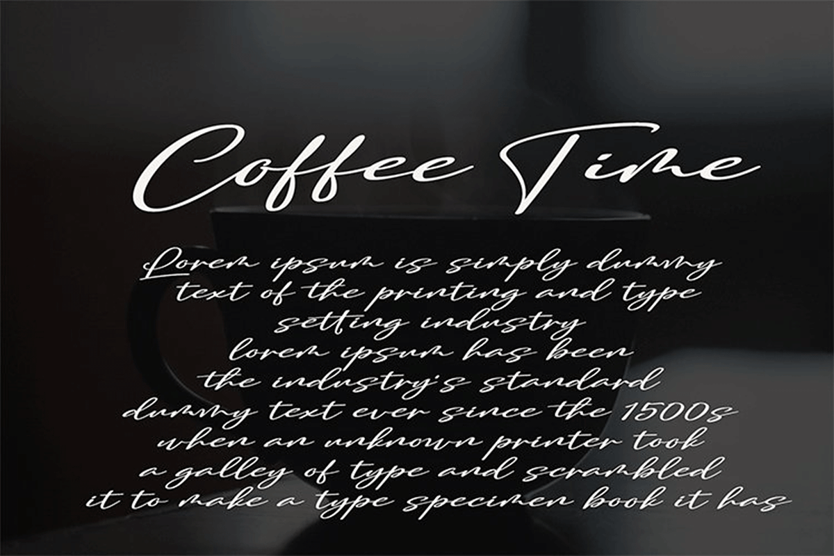 Orlando Smith, a Script Font by Meutuwah (Photo 5 of 6)