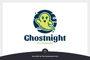 Ghost Night Logo Template, a Branding & Logo Template by LOGOMAGINE (Thumbnail 13 of 16)