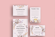 Sweet Floral Wreath Invitation Set, an Invitation Template by Inkpower (Thumbnail 2 of 7)
