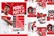 World Cup Social Media Football Pack, a Social Media Template by OnurDemircan (Thumbnail 4 of 4)