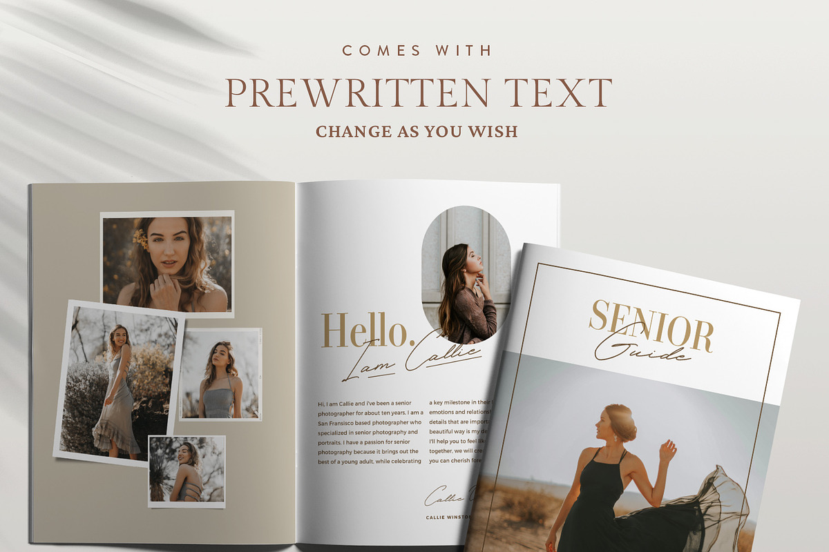 Senior Welcome Guide, Pricing Guide, a Marketing Template by Bellenity Design (Photo 6 of 6)