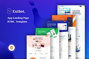 App Landing HTML5 Template - Extbot, a Landing Page Template by HasThemes (Thumbnail 6 of 6)