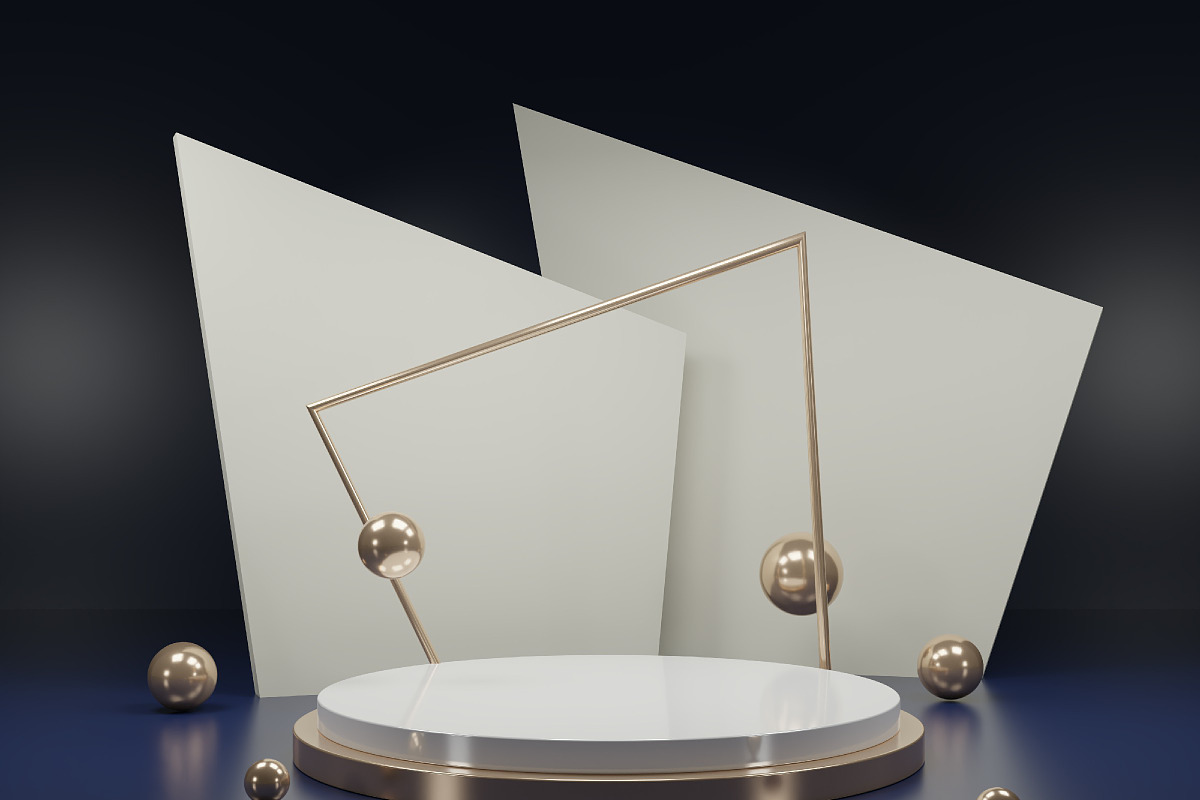 50+ Product Presentation Podium, a Presentation Template by Udenate (Photo 17 of 54)