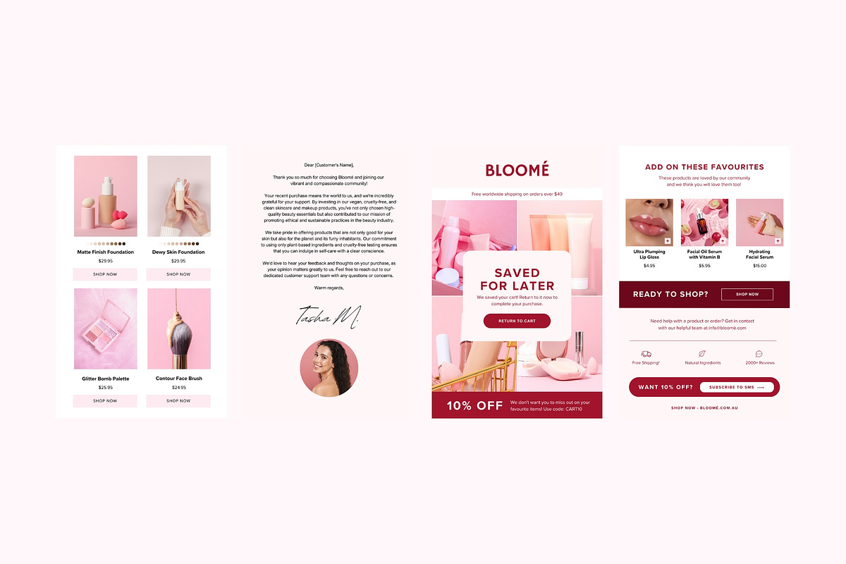 24 Canva Email Template Flow Designs, an Email Template by The Ecommerce Creative (Photo 12 of 12)