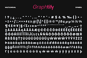 Graphtify - Sans Serif Family Font, a Sans Serif Font by Eotype Studio (Thumbnail 9 of 9)