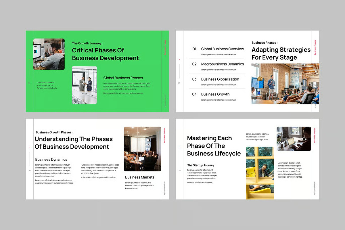 Business Phases GSlides, PPoint preview 2