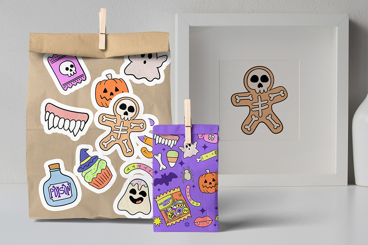 Halloween Bundle 80% OFF, an Illustration by Alina Sh (Photo 7 of 13)