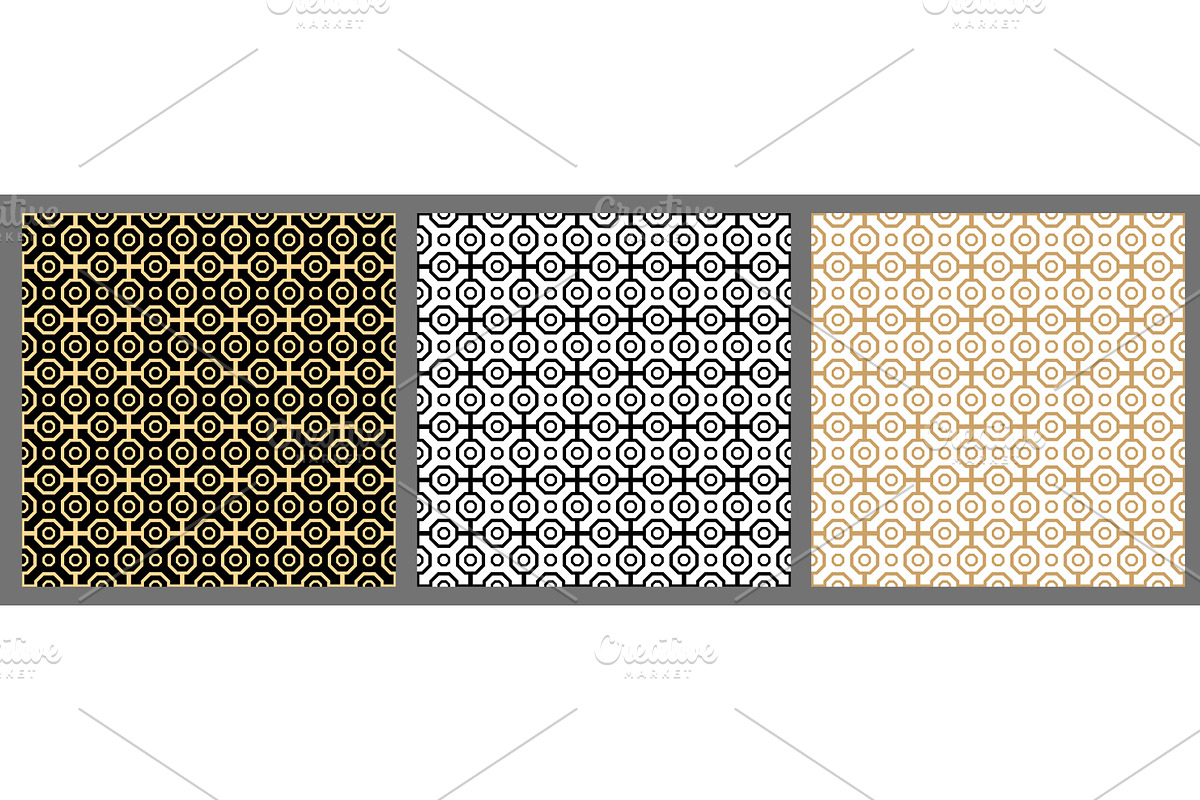 Set of Geometric Modern Vector, a Pattern Graphic by FineArtStudio (Photo 1 of 3)