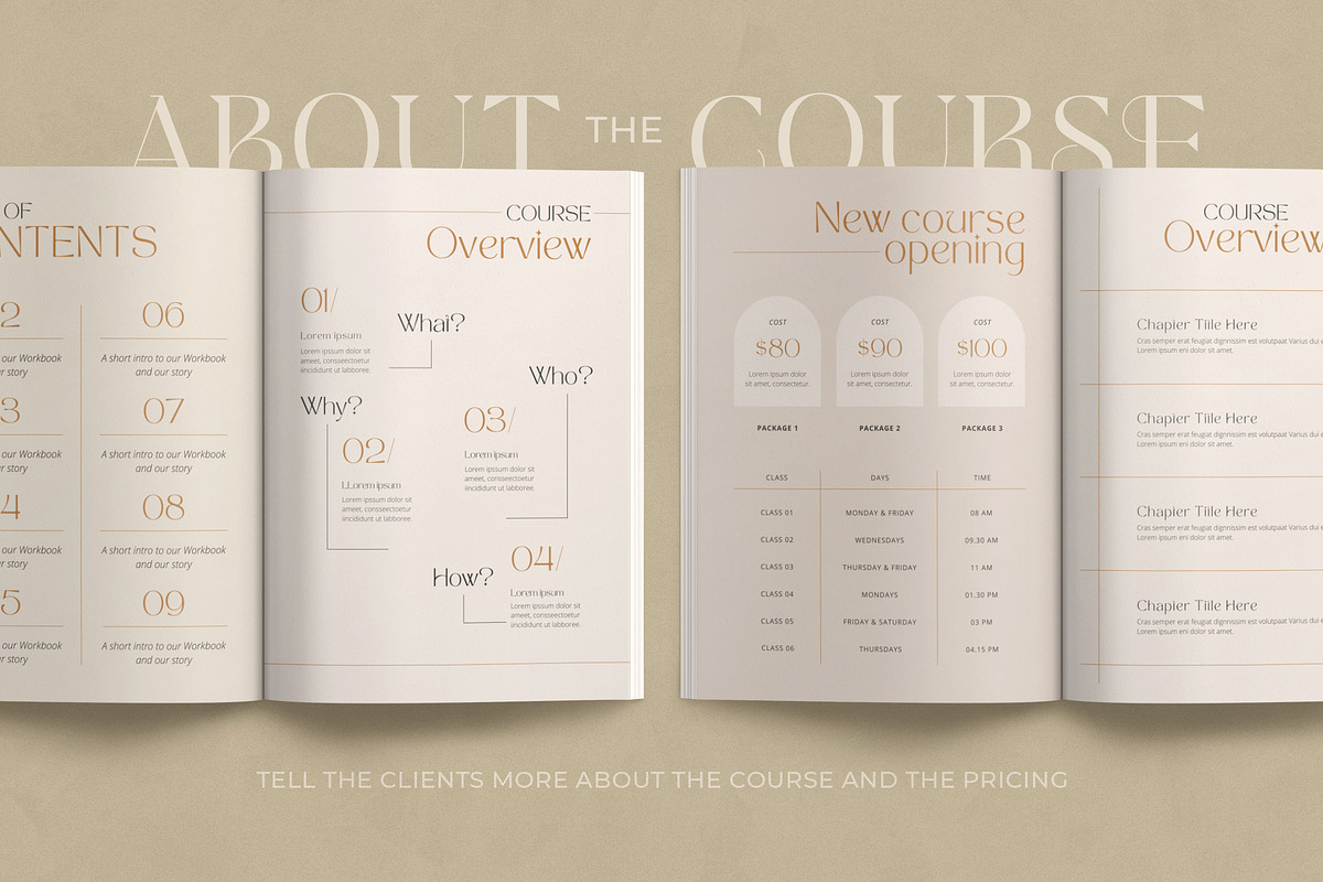 WorkBook Creator for Coaches, CANVA, a Marketing Template by Eesome Design Studio (Photo 4 of 23)