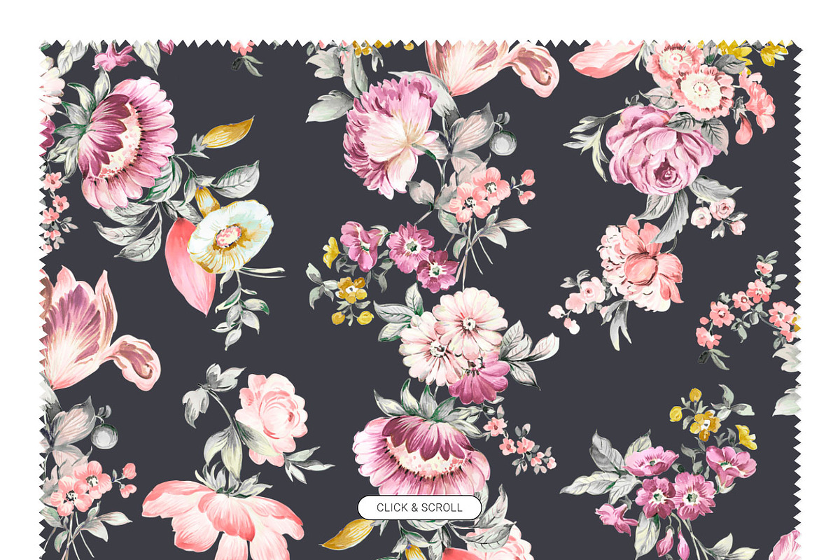 Monoqui, Fleurs prints & Motifs, a Pattern Graphic by Pink Linen (Photo 4 of 10)