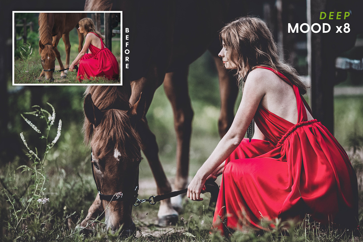 Deep Mood - Actions and Presets, an Action Add-On by Hydrozi Presets (Photo 12 of 29)