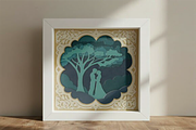 Romantic Valentines Day Couple SVG, an Illustration by Design Station (Thumbnail 4 of 4)