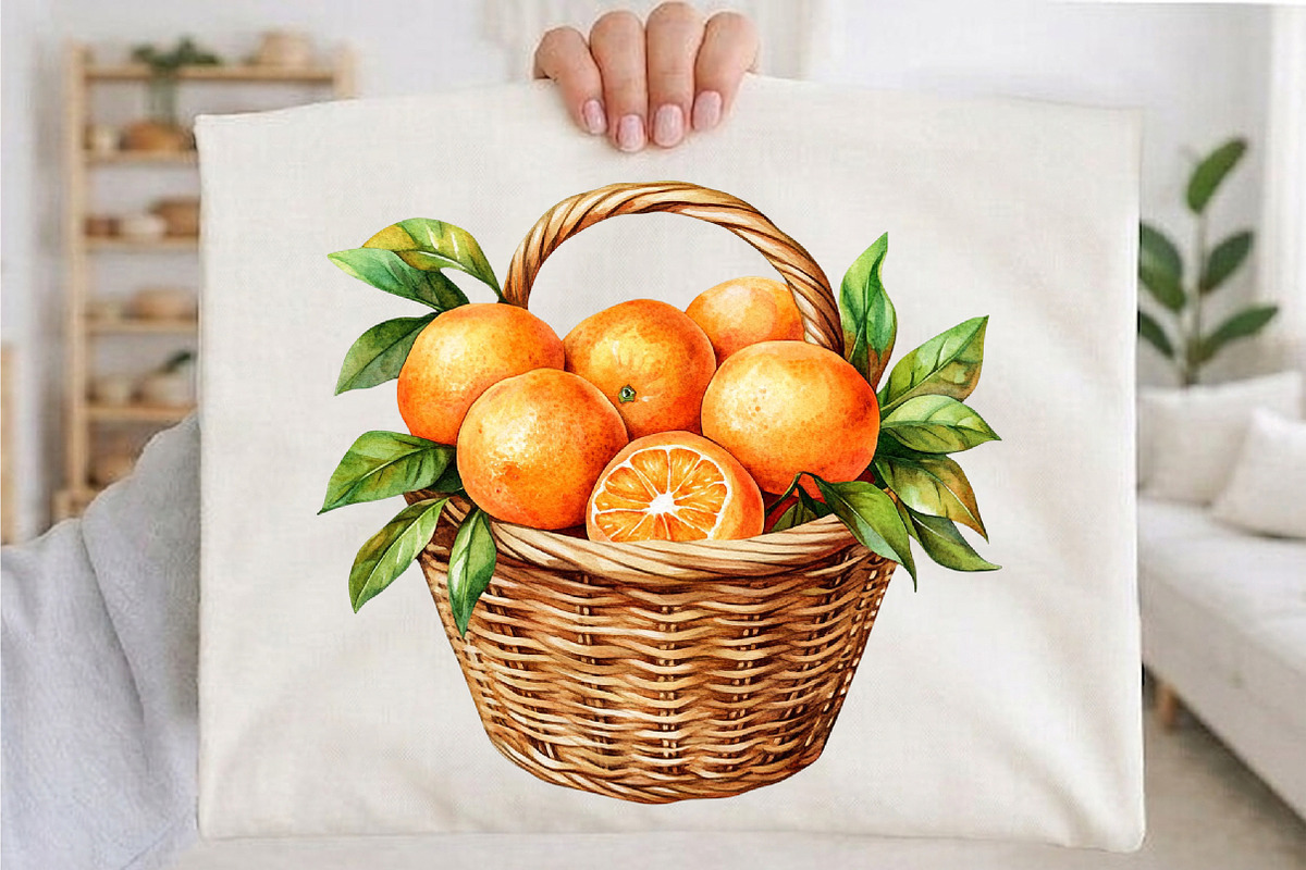 Mediterranean Sunny Citrus Clipart, an Illustration by designcity5 (Photo 3 of 5)