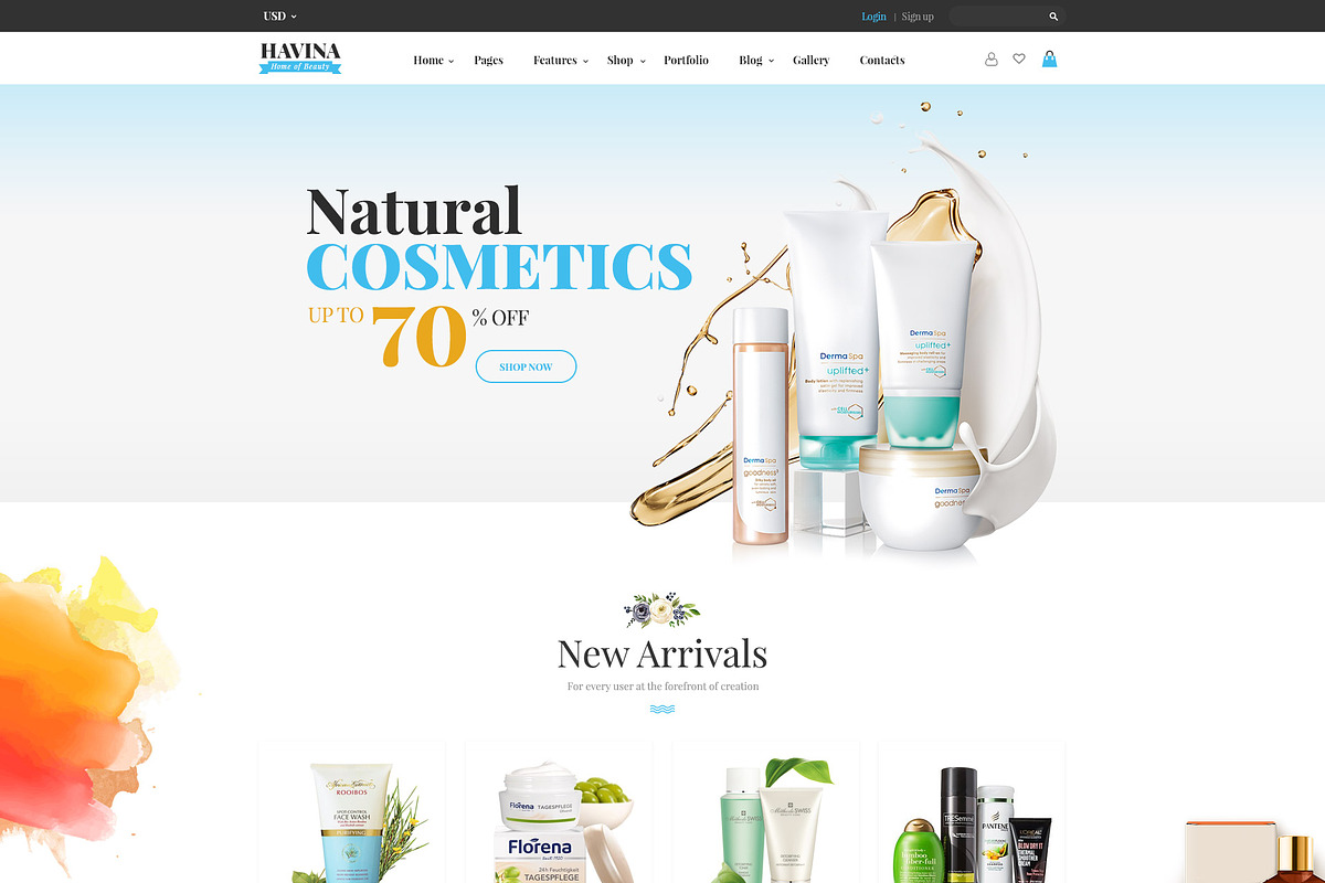 Pts Havina, a Bootstrap Template by Prestabrain (Photo 3 of 6)