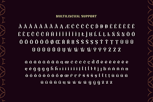 Piskote Display Font