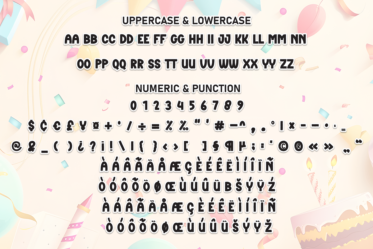 Birthday Happiness | Script Font, a Script Font by Scratchones (Photo 7 of 8)