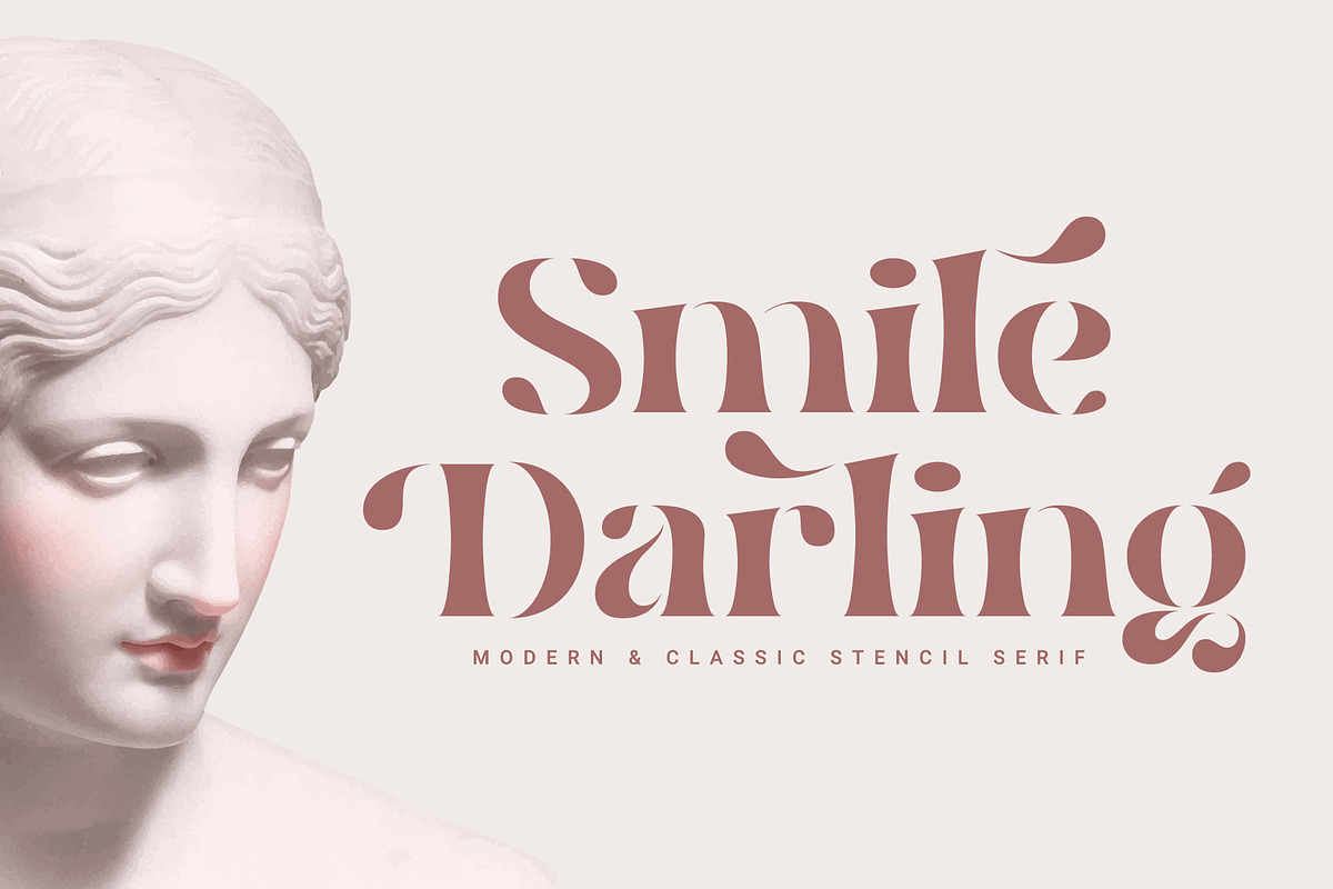 Smile Darling, a Serif Font by Prioritype Co (Photo 1 of 10)
