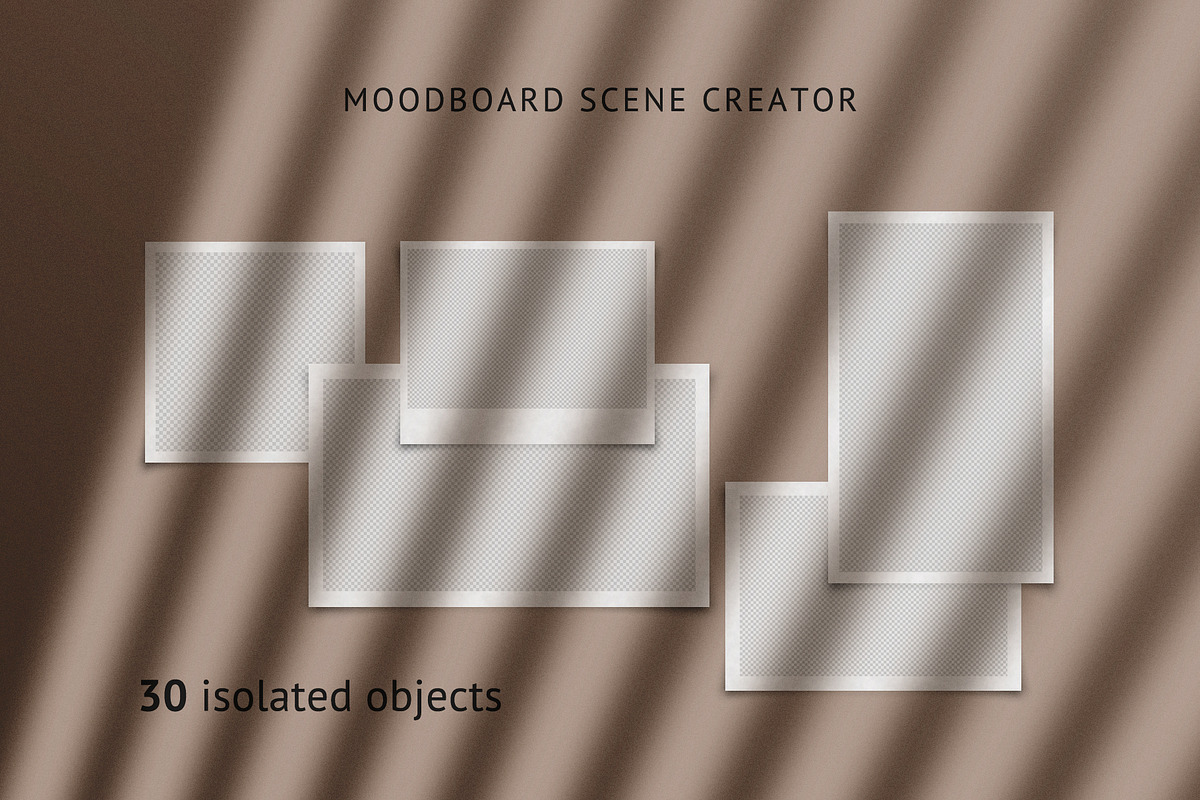 30-Object Moodboard Scene Creator, a Presentation Template by Artcoast Std. (Photo 6 of 12)