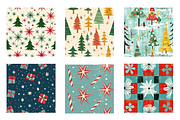Vintage Holiday Digital Paper, a Pattern Graphic by Chromolume Studio (Thumbnail 3 of 28)