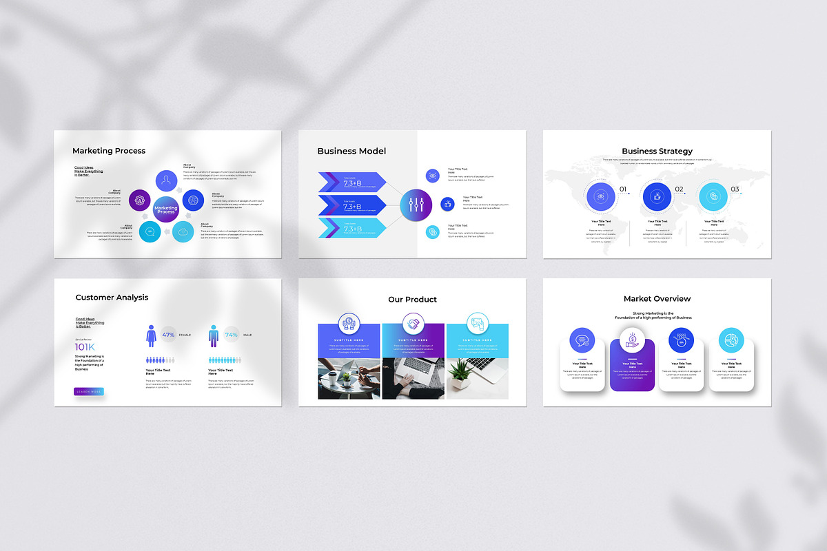 Business Project Presentation Templa, a Presentation Template by Slide-Agency (Photo 8 of 12)