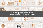 Instagram Charts, Graphs, Quotes, a Social Media Template by Brand Spanking You (Thumbnail 2 of 6)