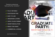Graduation Party Flyer Template, a Flyer Template by FlyerHeroes (Thumbnail 2 of 4)