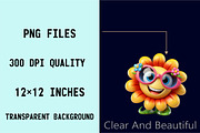 Watercolor Summer Flower Sublimation, an Illustration by SVGArt (Thumbnail 5 of 7)