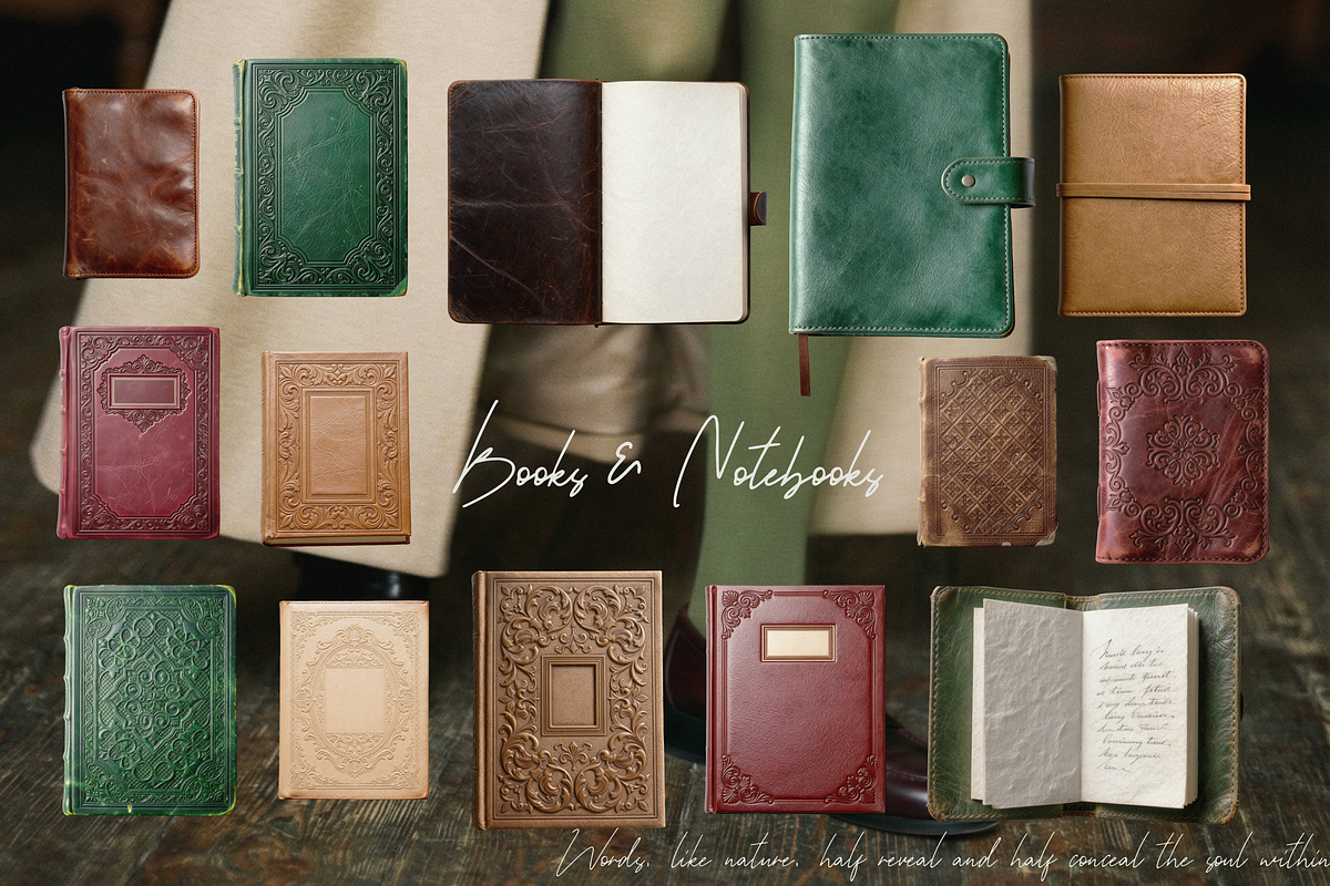 The Soul of a Poet: Collage Pack, an Object Graphic by TiriCo (Photo 6 of 13)