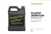 Plastic Jerry Can Mock up Template, a Cups & Container Mockup by iconisusmockup (Thumbnail 1 of 3)