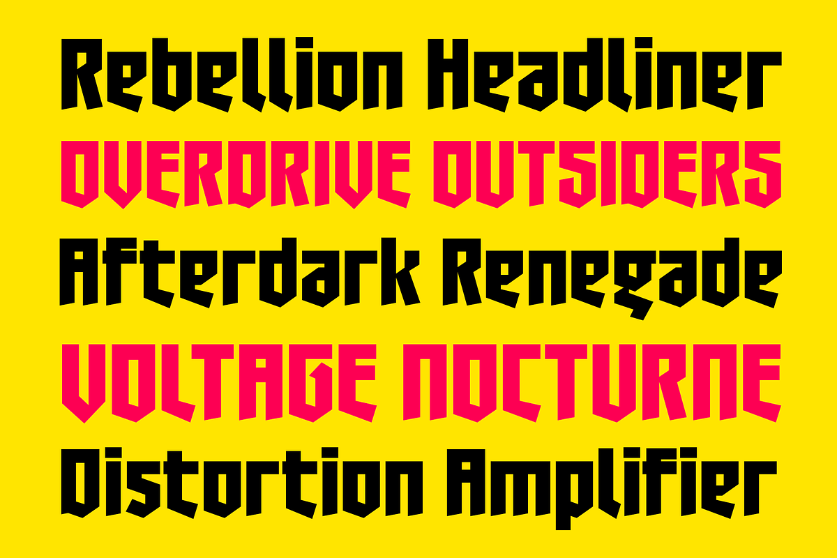 Qronix – Modern Blackletter, a Blackletter Font by Griyo Type (Photo 6 of 10)